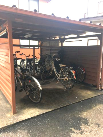 セジュールヒガシAのその他共用部分|駐輪場