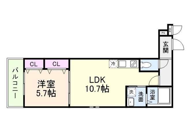 【間取り】 | フジパレス教興寺三丁目Ⅱ