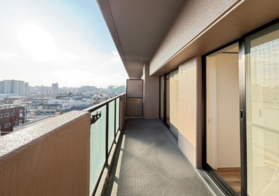 【バルコニー】 | プランメゾン八尾Ⅱ番館