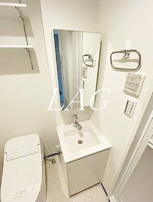 【洗面所】 | b.o.maison日暮里 | 洗面台です。