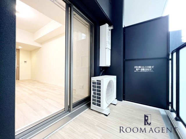 プレサンスTHE高岳のバルコニー