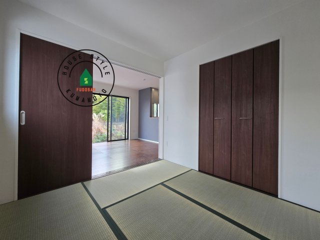 宇土市岩小曽町第3-2棟（12号棟）　の内観：施工例|柔らかい畳が心地よい和室