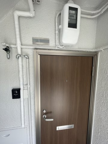 ヴァンクール高東町の玄関