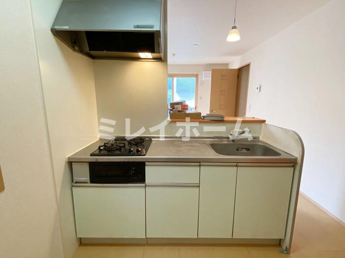 グリーンフラッツのキッチン