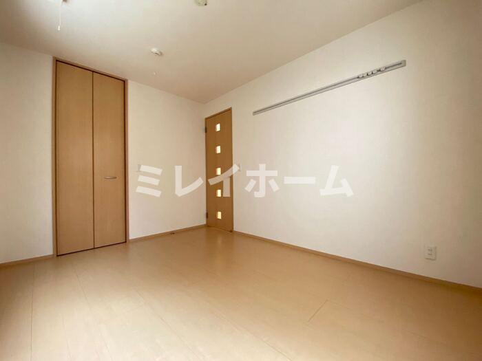 グリーンフラッツの寝室