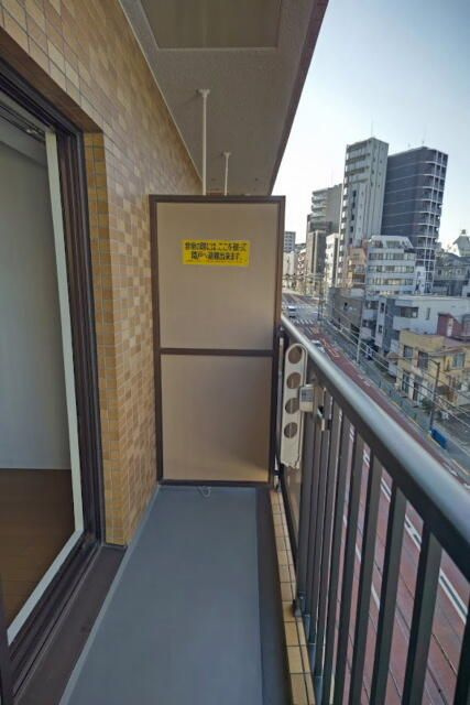 駒込グローリア初穂のバルコニー