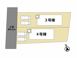 【区画図】 | 福岡県福津市西福間3丁目