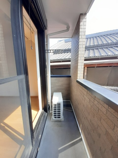 アンソレイエのバルコニー