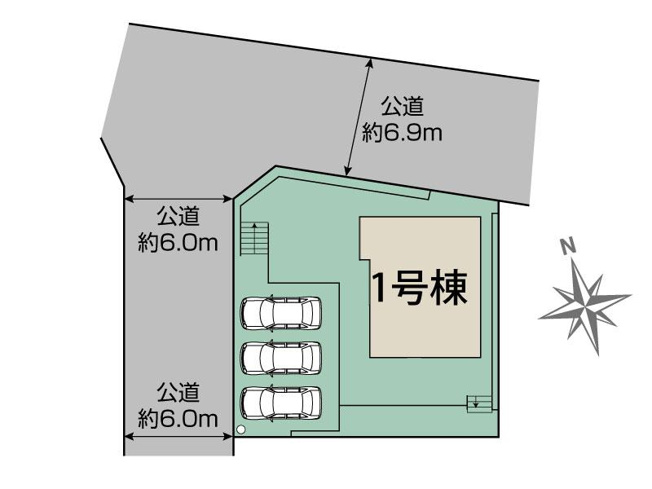 【区画図】 | 知多市南粕谷三丁目