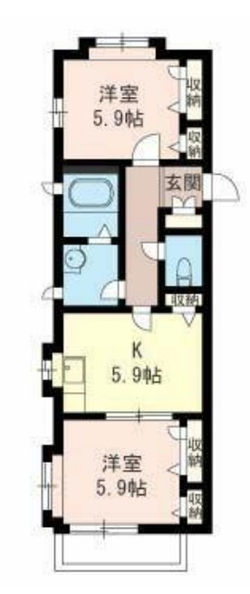 ドエルYMの間取り