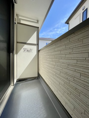 クローバー・シエル長居公園のバルコニー