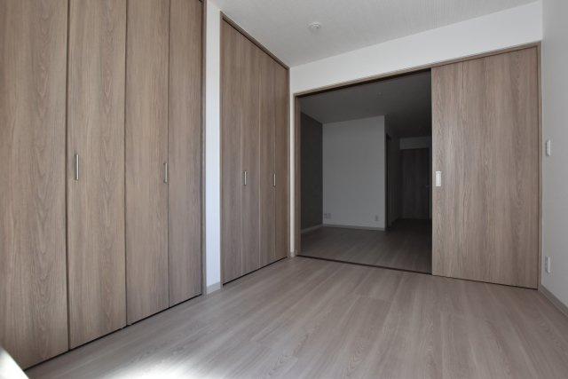 クローバー・シエル長居公園の寝室