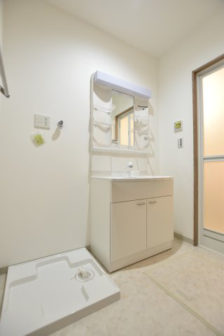 クローバー・シエル長居公園の洗面所