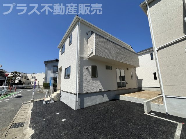 【外観】 | 福岡市早良区有田2丁目第7　3号棟（全4棟）【仲介手数料無料・0円】 | 現地写真。プラス不動産販売なら、現場の全ての棟をまとめてご見学頂けます。