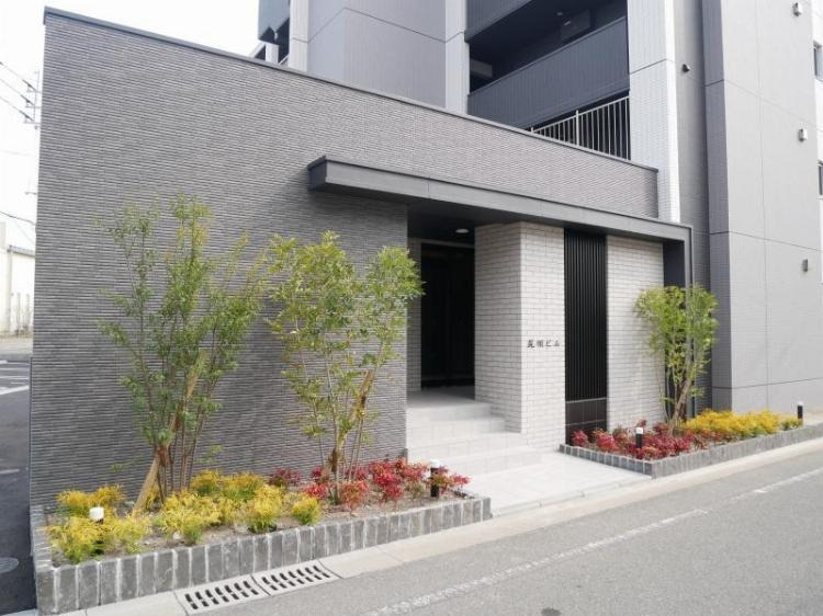 福岡市西区元浜１丁目の賃貸マンションのエントランス|エントランス写真