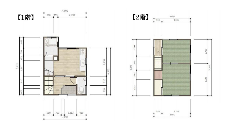 さいたま市北区日進町二丁目　中古戸建の間取り|さいたま市北区日進町二丁目　中古戸建・2LDK・土地面積46.39m2・建物面積41.60m2