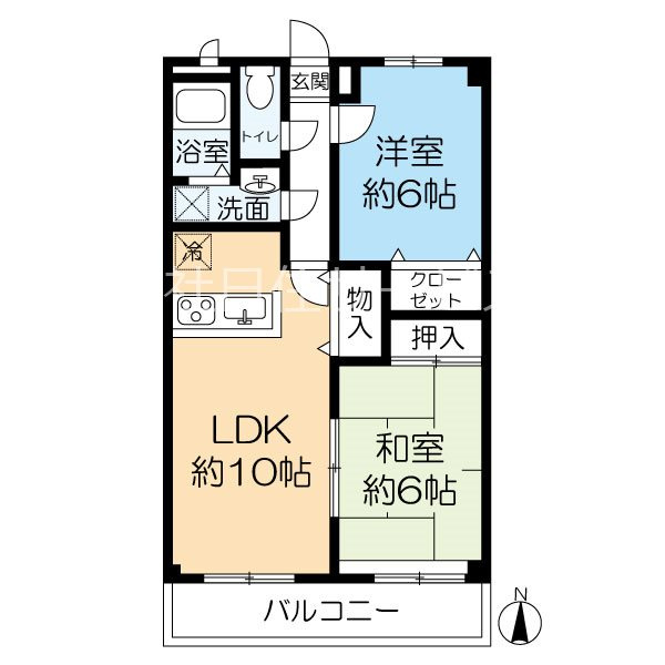 ファミール中野の間取り|間取り