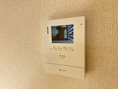 【セキュリティ】 | エクレール下栗 Ｃ | モニター付きインターホン