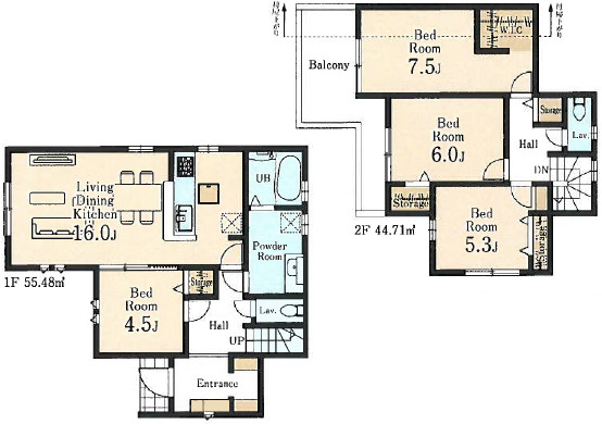 Livele Garden.S 川越上野田町第２の間取り|4LDK