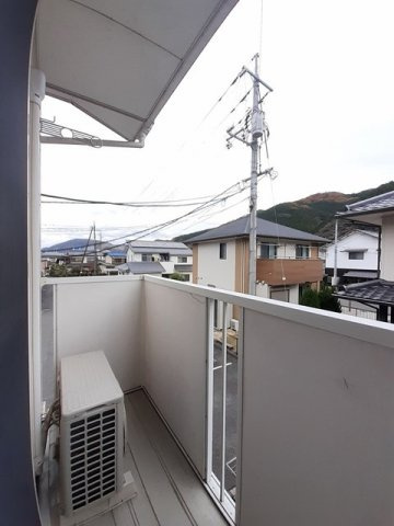 ソレアード・御津のバルコニー