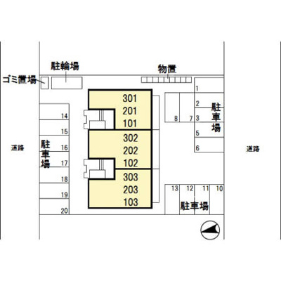 【区画図】 | メゾンド城東