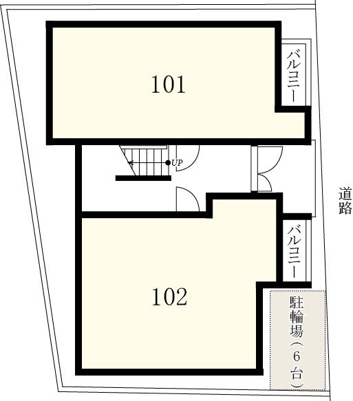 プランドール並木の区画図