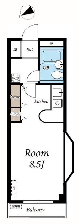 Southern Gardenの間取り
