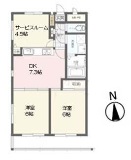 カザベーラ坂戸の間取り