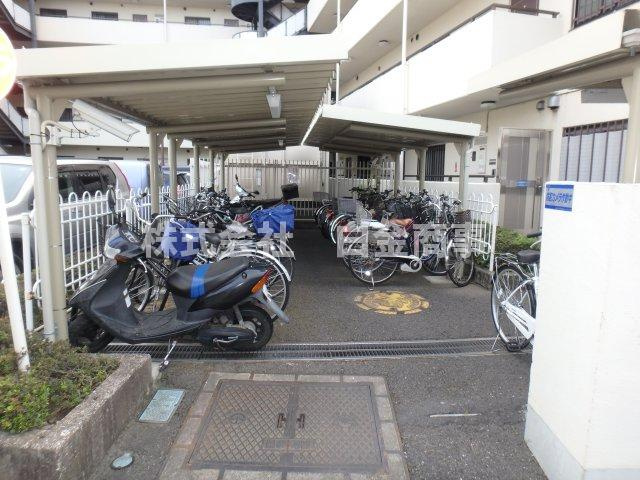 カザベーラ坂戸の駐輪場