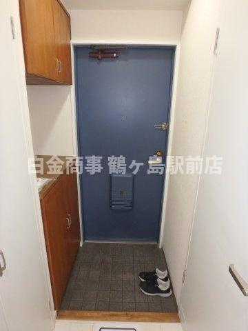 カザベーラ坂戸の玄関