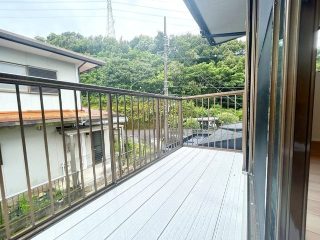 岡崎市本宿町のバルコニー