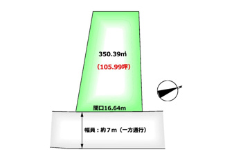 【区画図】 | 鳥取市相生町1丁目土地