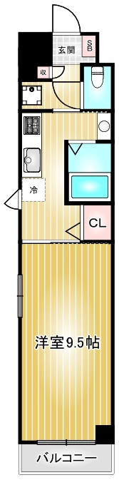 クレセール・サン|名古屋市の賃貸ならMy賃貸の間取り|クレセール・サン