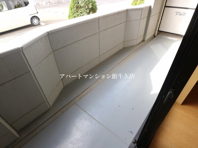 パサニアコートのバルコニー