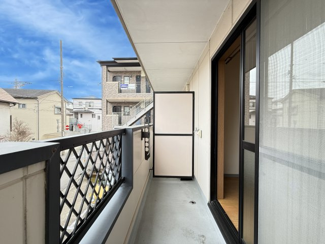 ライフ塩田のバルコニー