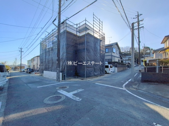 【前面道路含む現地写真】 | 知多市八幡3期2棟　1号棟