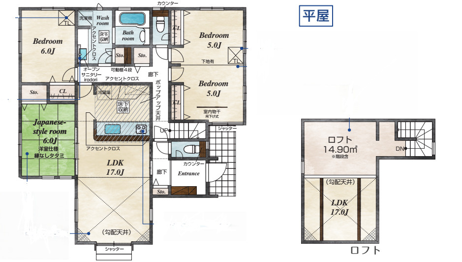 さいたま市西区中釘　新築一戸建て　ブルーミングガーデン　01