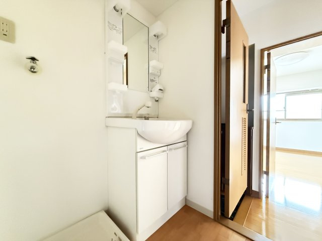 ハイツショウエイ1号館の独立洗面台