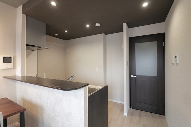 【キッチン】 | メロディーハイム八戸ノ里 | 対面式のカウンターキッチンです♪