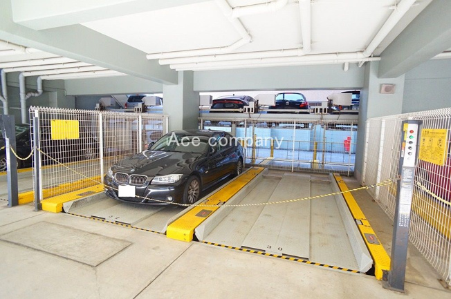 【駐車場】 | メロディーハイム八戸ノ里 | 【屋内車庫】