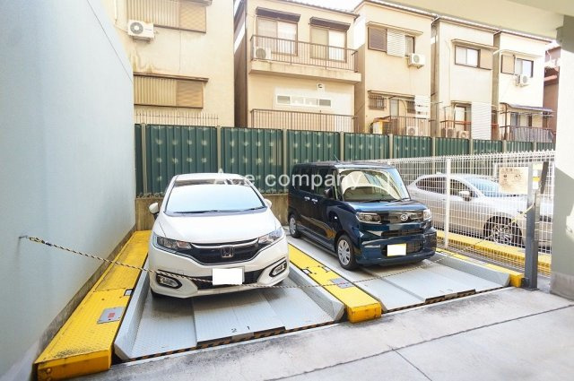 【駐車場】 | メロディーハイム八戸ノ里 | 【屋外車庫】