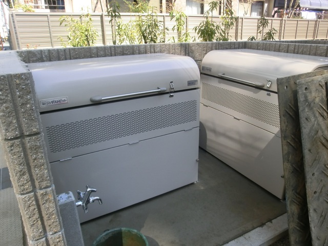 エクシードＫＳのその他共用部分|便利な敷地内ゴミ置き場。