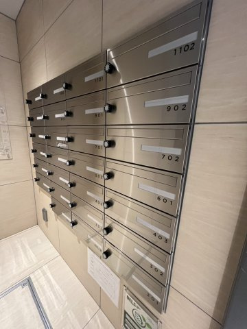 郵便ボックスもあり！
