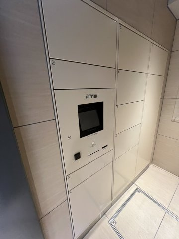 宅配ボックスもあり！