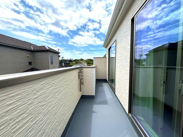 売新築戸建　沼津市下香貫汐入のバルコニー