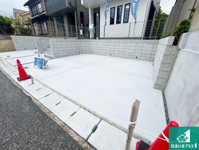 神戸市西区糀台　新築一戸建ての駐車場|駐車スペース！散水栓があるので、こまめに愛車を洗えます！