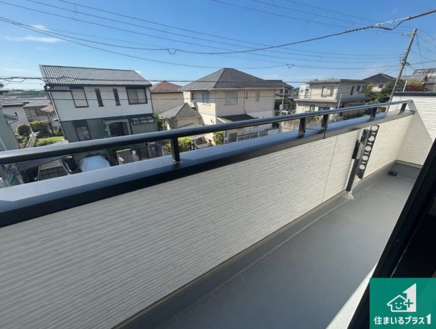 神戸市西区糀台　新築一戸建てのバルコニー|日当たりのよいバルコニー！お部屋が開放的に！