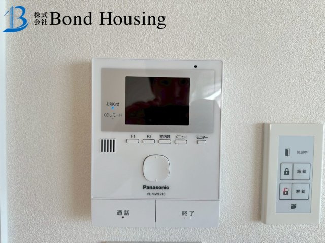 ファミリークロークあり収納豊富　二見町福里　新築限定1棟の防犯設備