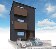 【名古屋市中川区尾頭橋2丁目302−3新築戸建1号棟】✨️仲介手数料無料✨️八熊小学校・山王中学校の画像