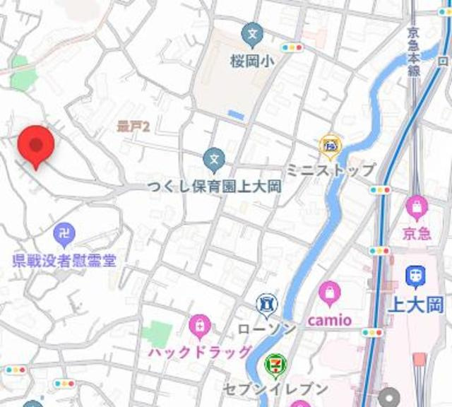 サンテラス協和の地図